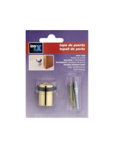 TOPE PUERTA METÁLICO CON TÓRICA CAUCHO 2