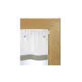COLGADOR ADHESIVO DORADO PORTAVISILLOS 4 UD