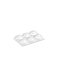 GOTAS ADHESIVAS TRANSPARENTES 20,5MM 6 UD