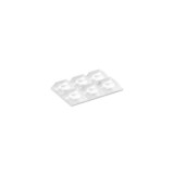 GOTAS ADHESIVAS TRANSPARENTES 20,5MM 6 UD