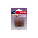 COLGADOR ADHESIVO WENGUE ACERO INOXIDABLE