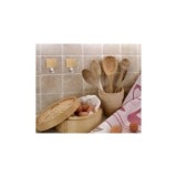 COLGADOR ADHESIVO WENGUE ACERO INOXIDABLE