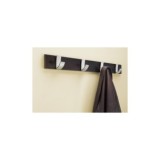 COLGADOR MADERA HAYA 4 GANCHOS WENGUE