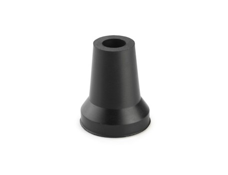CONTERA EXTERIOR CON ARANDELA NEGRA 17MM GOMA