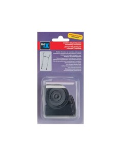 CONTERA EXTERIOR CON ARANDELA NEGRA 17MM GOMA 2