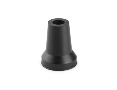 CONTERA EXTERIOR CON ARANDELA NEGRA 17MM GOMA