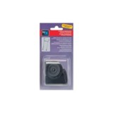 CONTERA EXTERIOR CON ARANDELA NEGRA 19MM GOMA