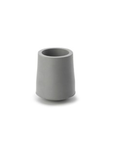 CONTERA EXTERIOR GOMA 25MM GRIS PARA ANDADORES