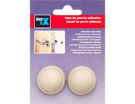 TOPE DE PUERTA ADHESIVO PARA PARED COLOR BEIGE