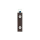 COLGADOR PARED MADERA HAYA 2 POMOS WENGUÉ