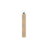 COLGADOR MÚLTIPLE MADERA HAYA 3 POMOS NATURAL