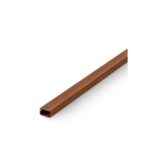 CANALETA ADHESIVA CON TAPA BISAGRA 16X10MM SAPELI