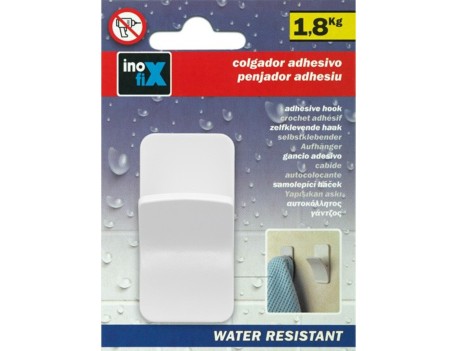 COLGADOR ADHESIVO RAMA BLANCO WATER RESISTANT