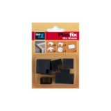 PACK 7 ACCESORIOS CANALETA 25X10MM NEGRO