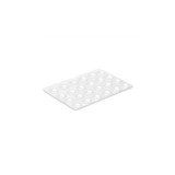 PACK 24 TOPES ADHESIVOS Ø8X2.2MM TRANSPARENTES