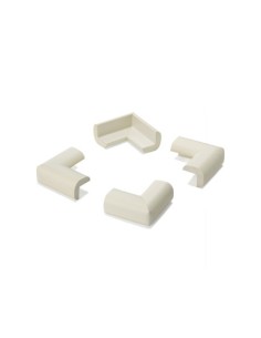 PACK 4 PROTECTORES CANTOS ACOLCHADOS BLANCOS