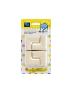 PACK 4 PROTECTORES CANTOS ACOLCHADOS BLANCOS 2