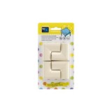 PACK 4 PROTECTORES CANTOS ACOLCHADOS BLANCOS