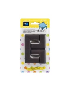 PACK 4 PROTECTORES CANTOS ACOLCHADOS MARRONES 2