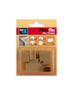 ACCESORIOS CANALETA 16X10MM ROBLE 7 UNIDADES 2