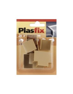 ACCESORIOS CANALETA 21X11.5MM ROBLE 7 UNIDADES 2