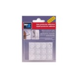 TOPES ADHESIVOS TRANSPARENTES Ø13MM PACK 14 UDS