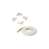 ROLLO PROTECTOR CANTOS 2M + 4 ESQUINERAS BLANCO