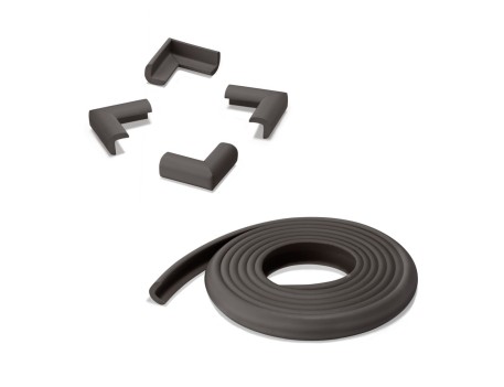 ROLLO PROTECTOR CANTOS 2M + 4 ESQUINERAS MARRÓN