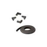 ROLLO PROTECTOR CANTOS 2M + 4 ESQUINERAS MARRÓN
