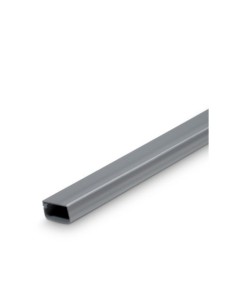 CANALETA ADHESIVA 21X11,5MM GRIS 2 METROS TAPA BISAGRA