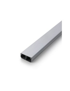 TIRA 2 METROS CANALETA 35X16MM GRIS METALIZADO