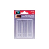 CUÑAS PLÁSTICO TRANSPARENTE PACK 3 USOS MÚLTIPLES