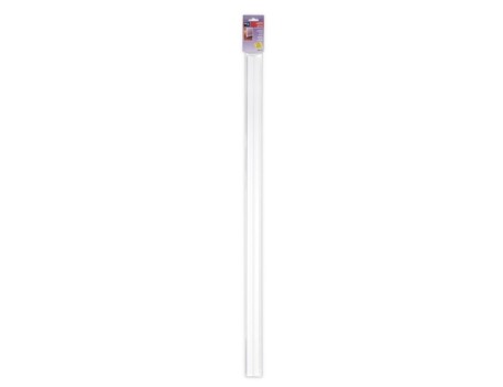 BURLETE BAJO PUERTA ADHESIVO 1000MM BLANCO PVC