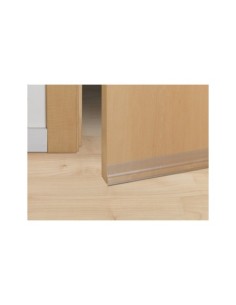 BURLETE BAJO PUERTA ADHESIVO PVC 1000MM CLARO 2