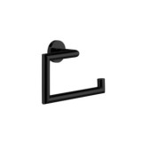 ANILLA TOALLERO DUAL ECO NEGRO MATE BAÑO