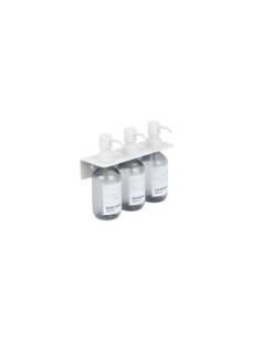 DISPENSADOR JABÓN TRIPLE PARED BLANCO MATE