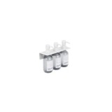 DISPENSADOR JABÓN TRIPLE PARED BLANCO MATE