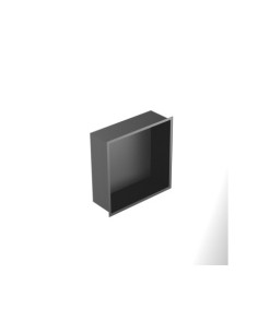 HORNACINA EMPOTRAR PARED 30X30 CM NEGRO MATE