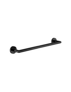 TOALLERO BARRA 35CM DUAL ECO NEGRO MATE
