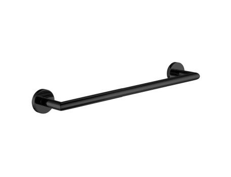 TOALLERO BARRA 35CM DUAL ECO NEGRO MATE