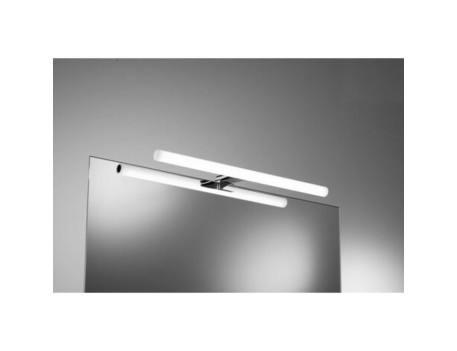 APLIQUE LED 500 REDONDO CROMADO PARA ESPEJO BAÑO
