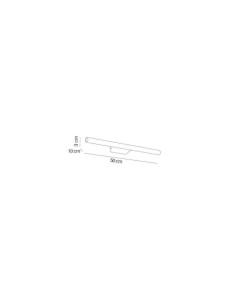 APLIQUE LED 500 REDONDO CROMO ESPEJO BAÑO 2