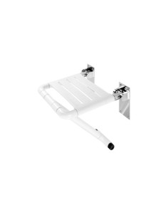 ASIENTO PLEGABLE DUCHA CON APOYOS 325 CROMO