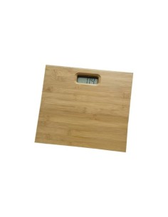 BÁSCULA DE BAÑO CUADRADA BAMBÚ MODELO 303