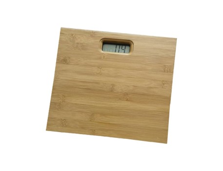 BÁSCULA DE BAÑO CUADRADA BAMBÚ MODELO 303