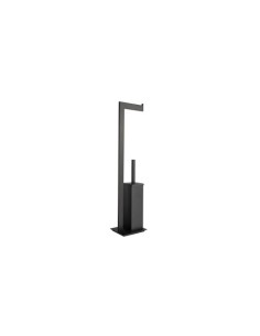 CONJUNTO BAÑO DE SUELO CUADRADO NEGRO AC.108.NG
