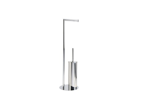CONJUNTO BAÑO DE SUELO REDONDO CROMO AC.109.CR