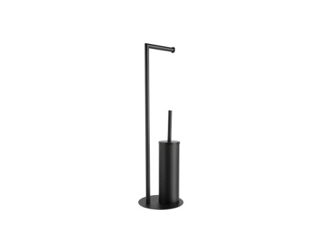 CONJUNTO BAÑO DE SUELO REDONDO NEGRO AC.109.NG