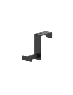 PERCHA PARA MUEBLE DE BAÑO ACABADO NEGRO
