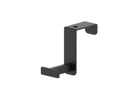 PERCHA PARA MUEBLE DE BAÑO ACABADO NEGRO